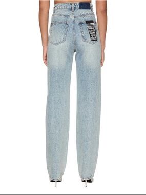Ksubi Playback Karma Light Wash Straight-Leg Women’s Jeans 30